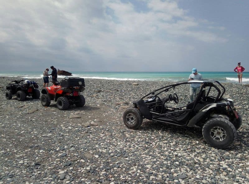 Excursion en quad dans la baie d'Akrotiri au départ de Limassol