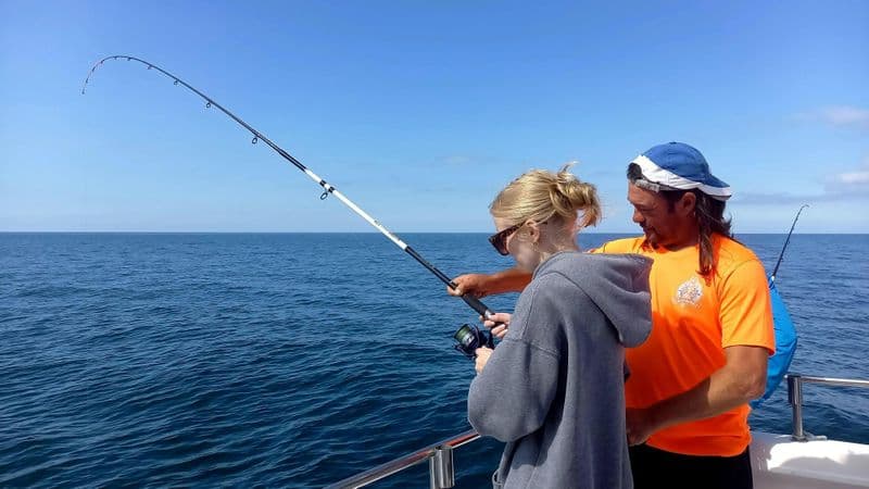 Expérience de baptême de pêche