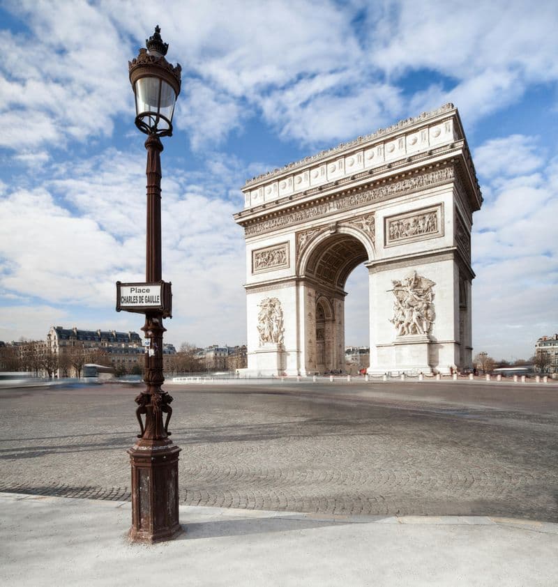 Billets d'entrée pour le toit de l'Arc de Triomphe