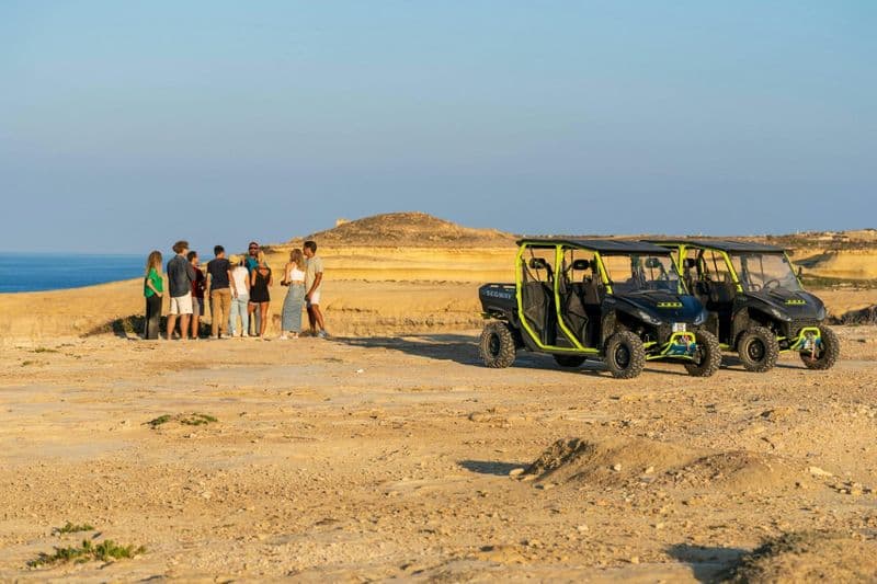 Gozo & Blue Lagoon 4x4 All-Action UTV Sunset Safari (safari au coucher du soleil)