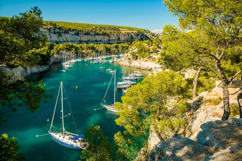 Visite des calanques en VTT électrique au départ de Cassis