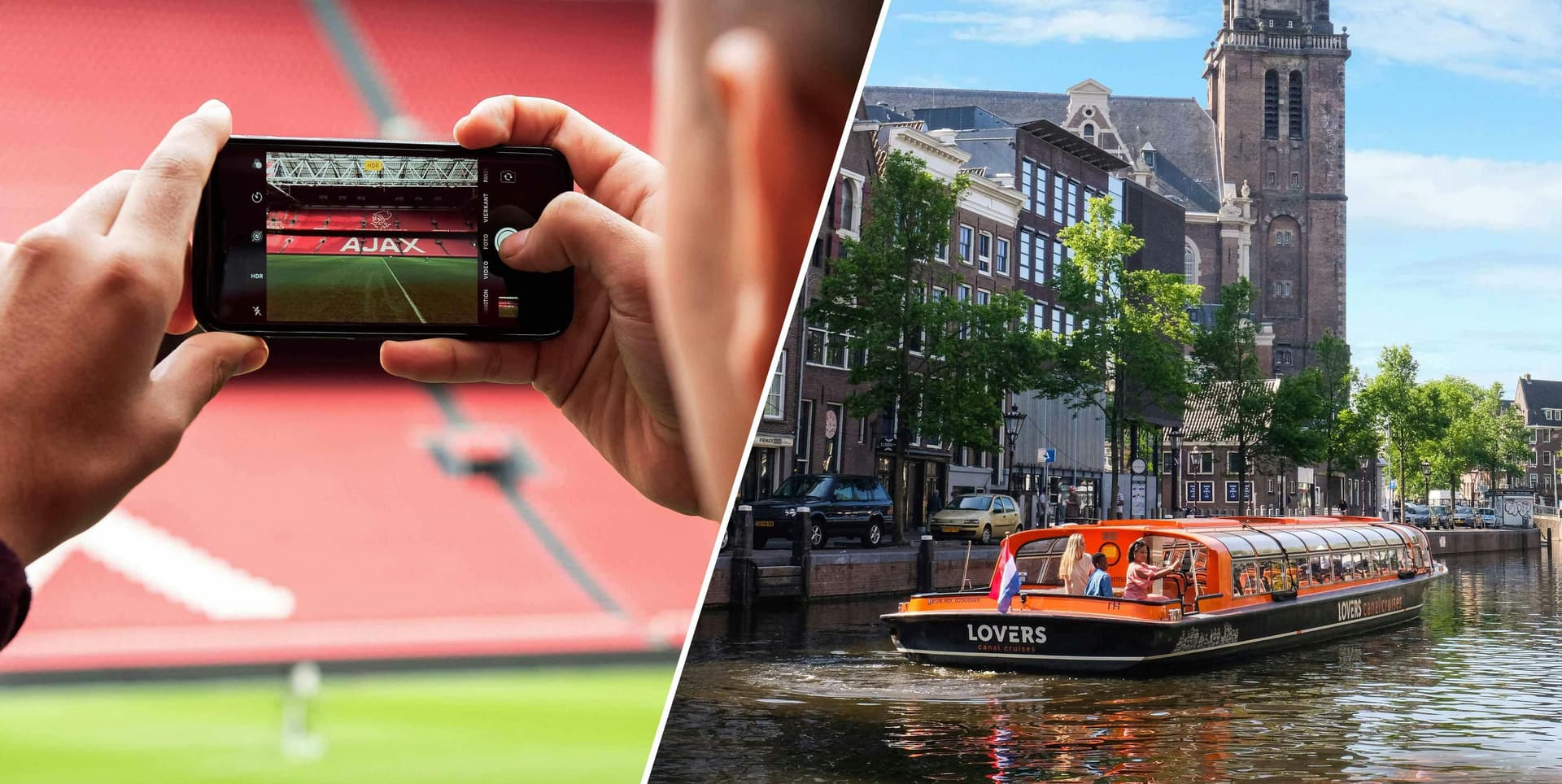 Johan Cruijff ArenA stadium tour and 1-hour canal cruise