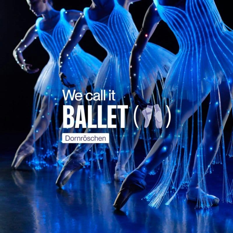 Nous l'appelons Ballet, Danse de la Belle au bois dormant et Spectacle de lumière à Berlin