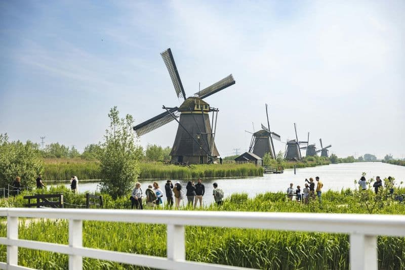 Entrée avec audioguide aux moulins à vent de Kinderdijk
