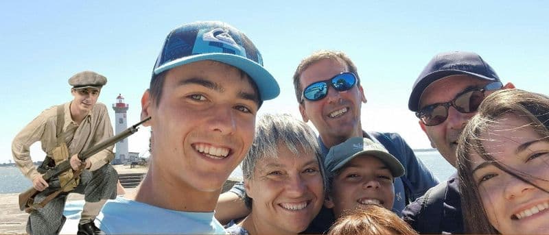 Operation Charriot outdoor city game in Saint-Nazaire