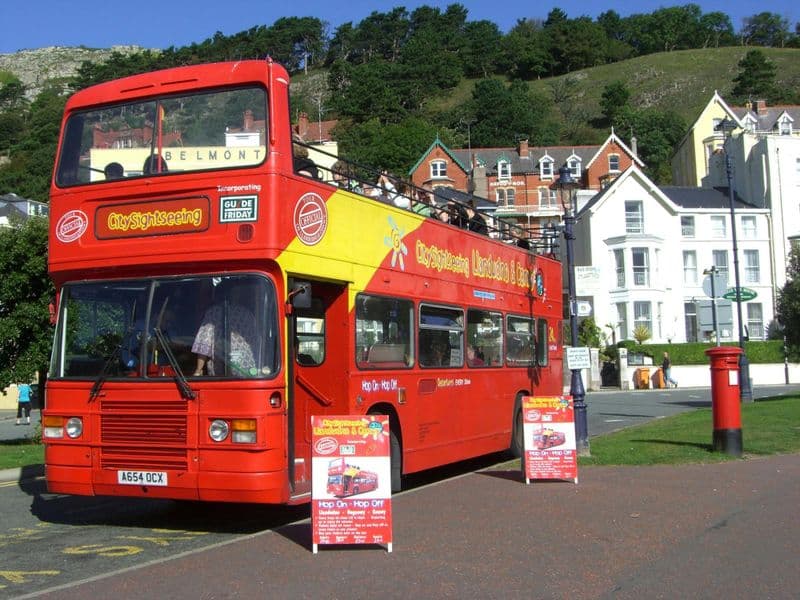 Visite en bus à arrêts multiples City Sightseeing de Llandudno