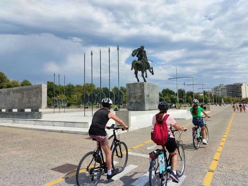 Visite à vélo de Thessalonique