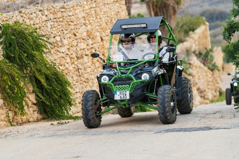journée d'excursion en buggy tout-terrain sur l'île de Gozo à Malte