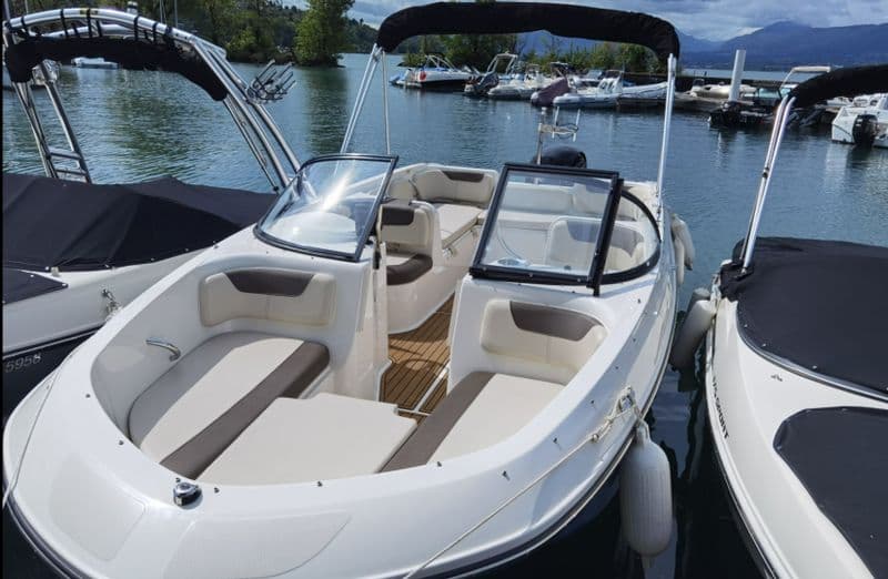 Billet Location de bateau - Bayliner Element E7 (Motorboat)