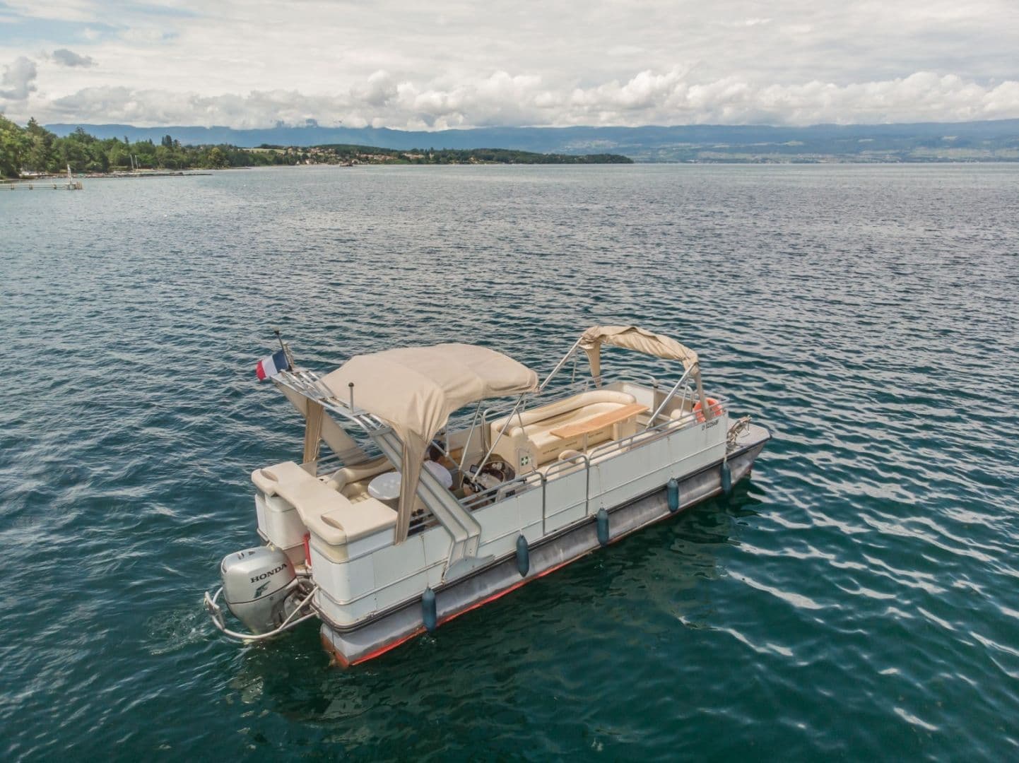 Supra-Le-Grebe Bateau terrasse (Motorboat)