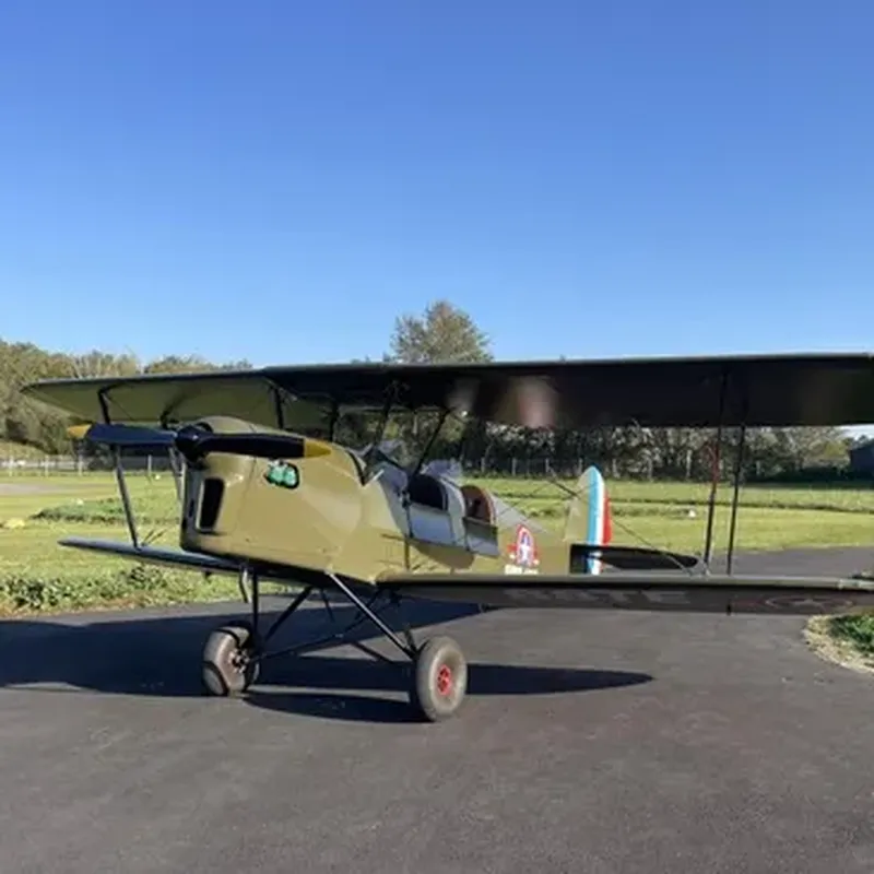 Baptême en ULM Biplan à Dinard