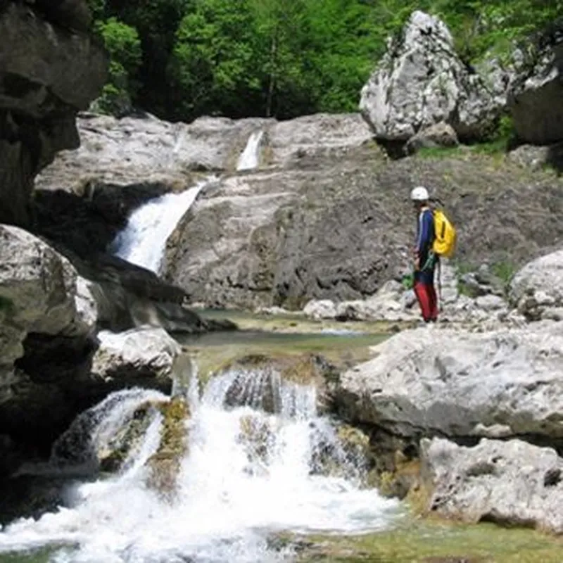 Descente du Canyon de Valcarlos près de Bayonne