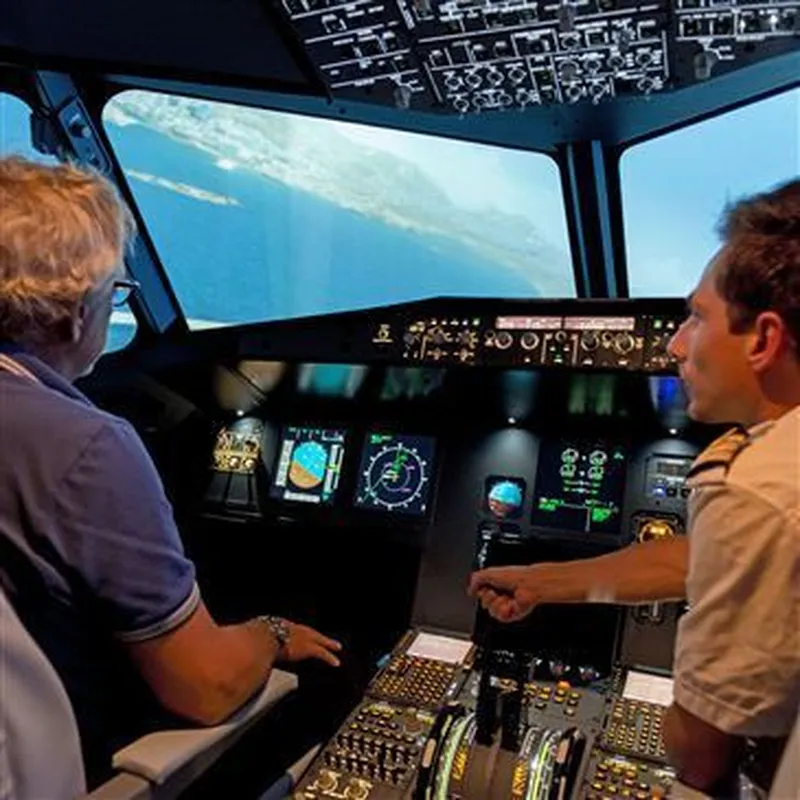 Simulateur de Vol en Avion de Ligne à Metz