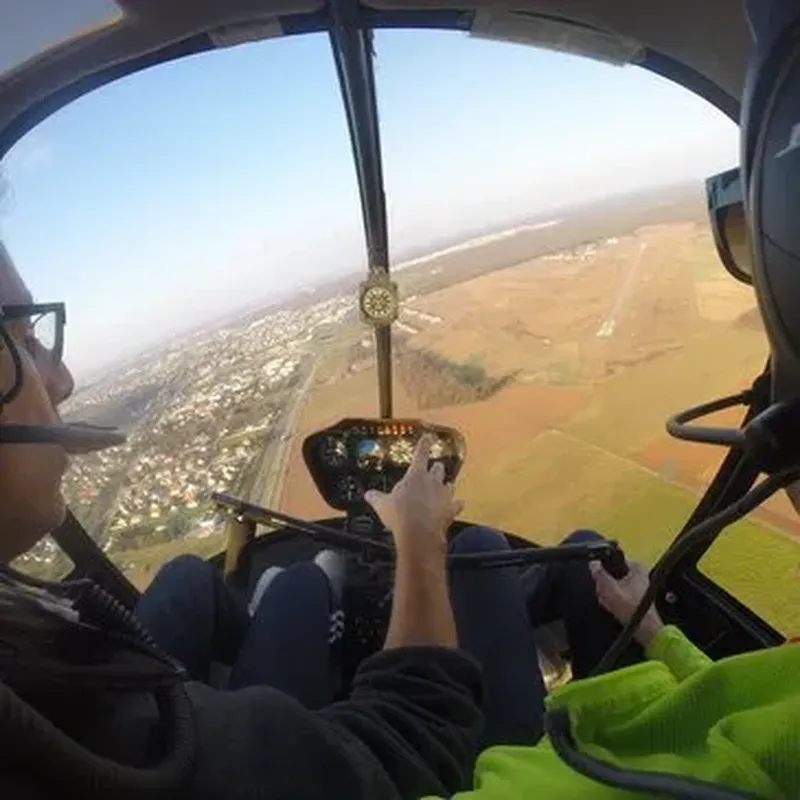 Pilotage d'Hélicoptère Robinson à Colmar