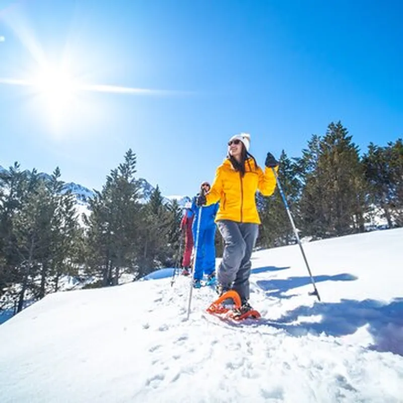 Randonnée en Raquette près d'Ax-les-Thermes