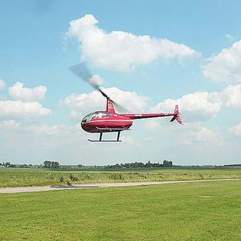 Baptême en Hélicoptère près de Bruxelles