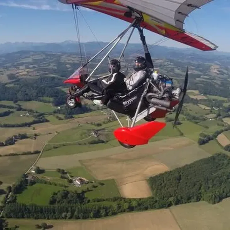 Baptême en ULM Pendulaire près de Pau
