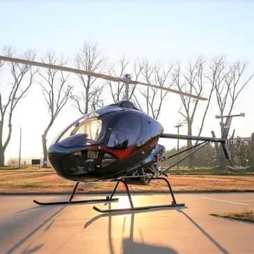 Baptême de l'air en Hélicoptère ULM à Issoire