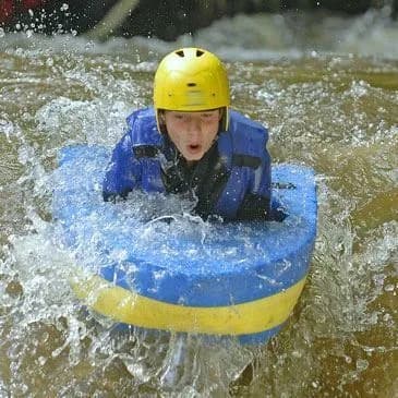 Descente en Hydrospeed sur l'Isère à La-Plagne