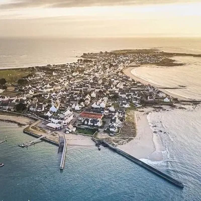 Baptême en Hélicoptère à Lorient - Ile de Groix
