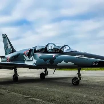 Vol en Avion de Chasse L-39 à Pontoise près de Paris