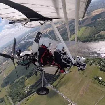 Baptême en ULM Pendulaire à Blois