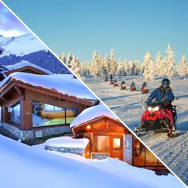 Week-End Détente et Motoneige à Courchevel