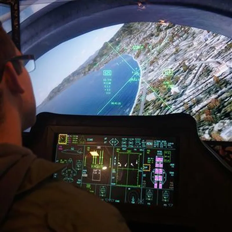 Simulateur de Vol en Avion de Chasse à Lille