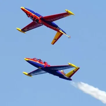 Vol en Avion de Chasse Fouga Magister à Orléans