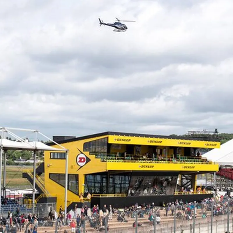 Baptême en hélicoptère au Mans