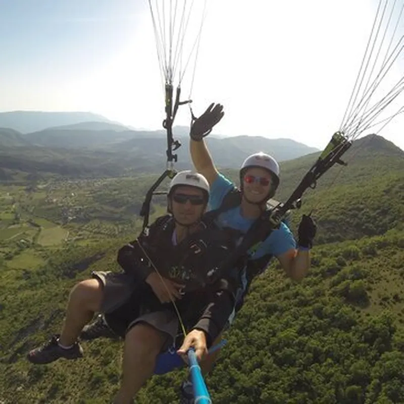 Baptême en Parapente près de Nyons
