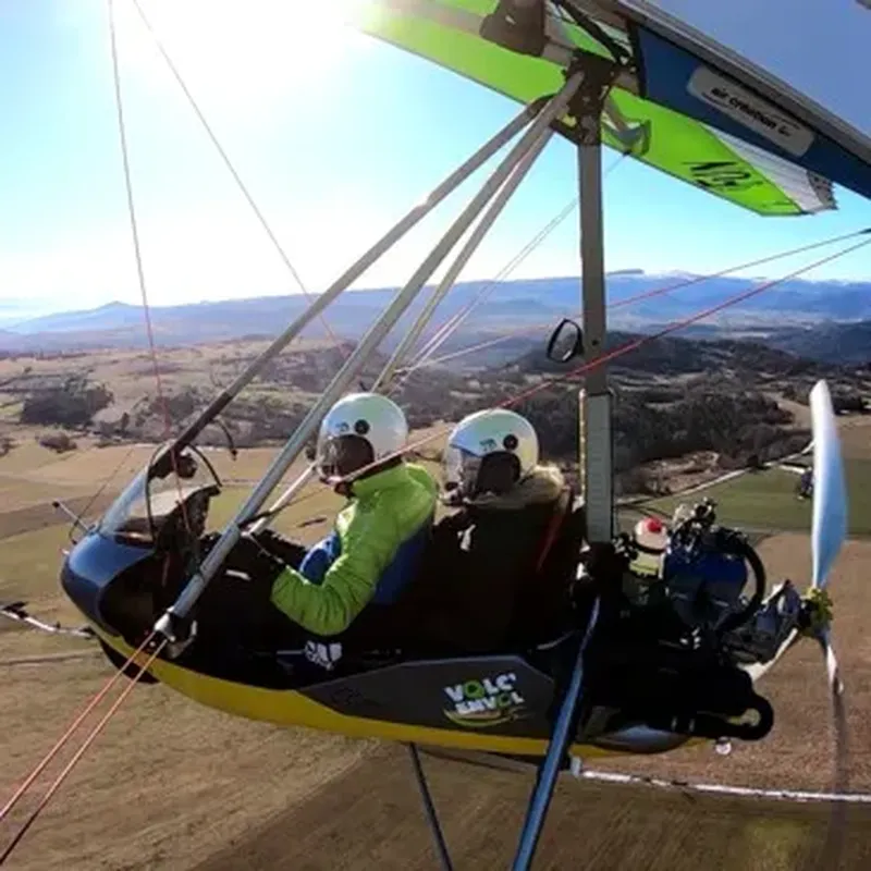 Baptême en ULM Pendulaire - Survol de la Chaîne des Puys
