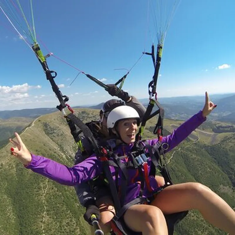 Baptême en Parapente près de Vaison-la-Romaine