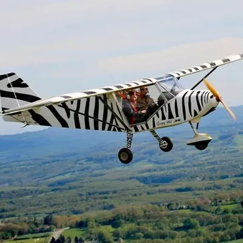 Baptême en ULM Multiaxe près de Villefranche-de-Rouergue