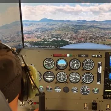 Simulateur de Vol en Avion à Clermont-Ferrand