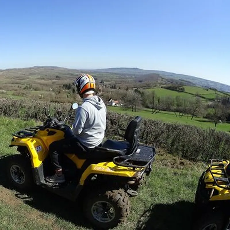 Randonnée en Quad près d'Autun