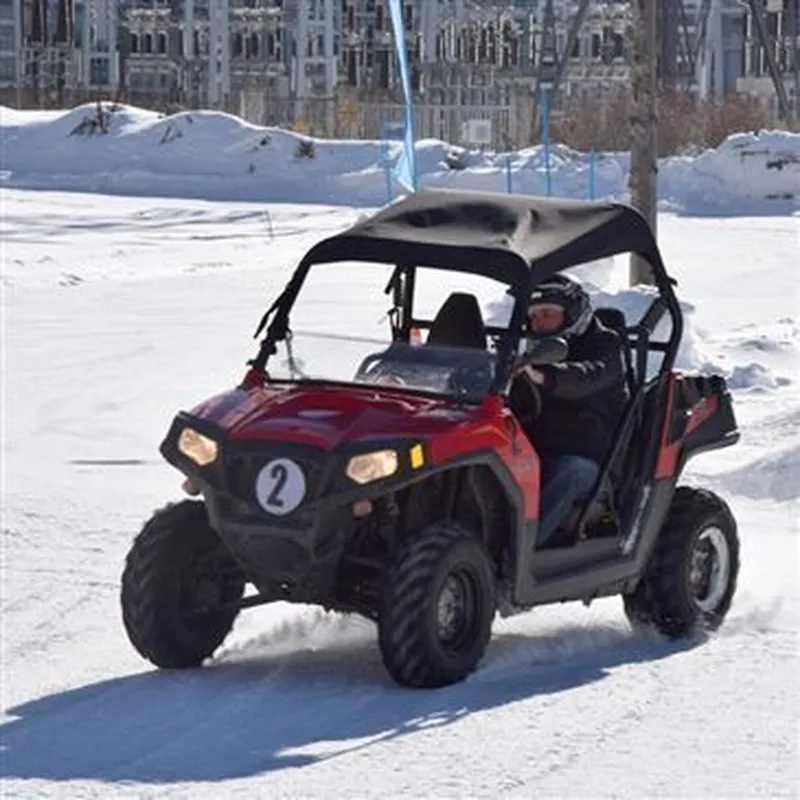 Pilotage Buggy et Quad sur Glace à Tignes