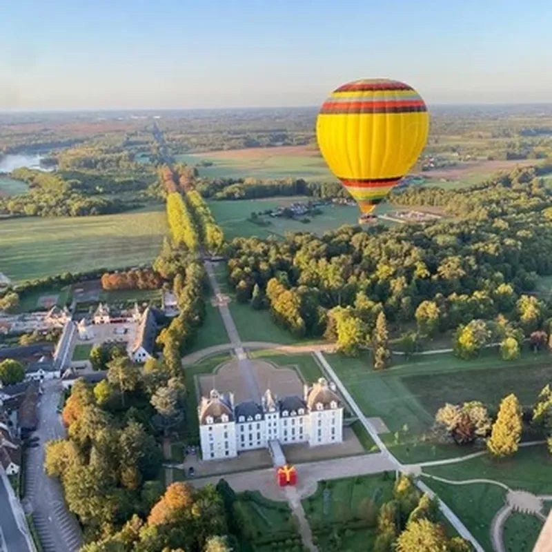 Vol en Montgolfière - Le Château de Cheverny