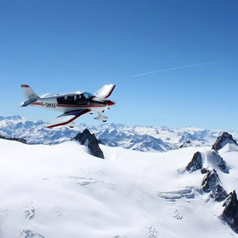 Baptême de l'air en Avion à Annecy - Survol du Mont Blanc