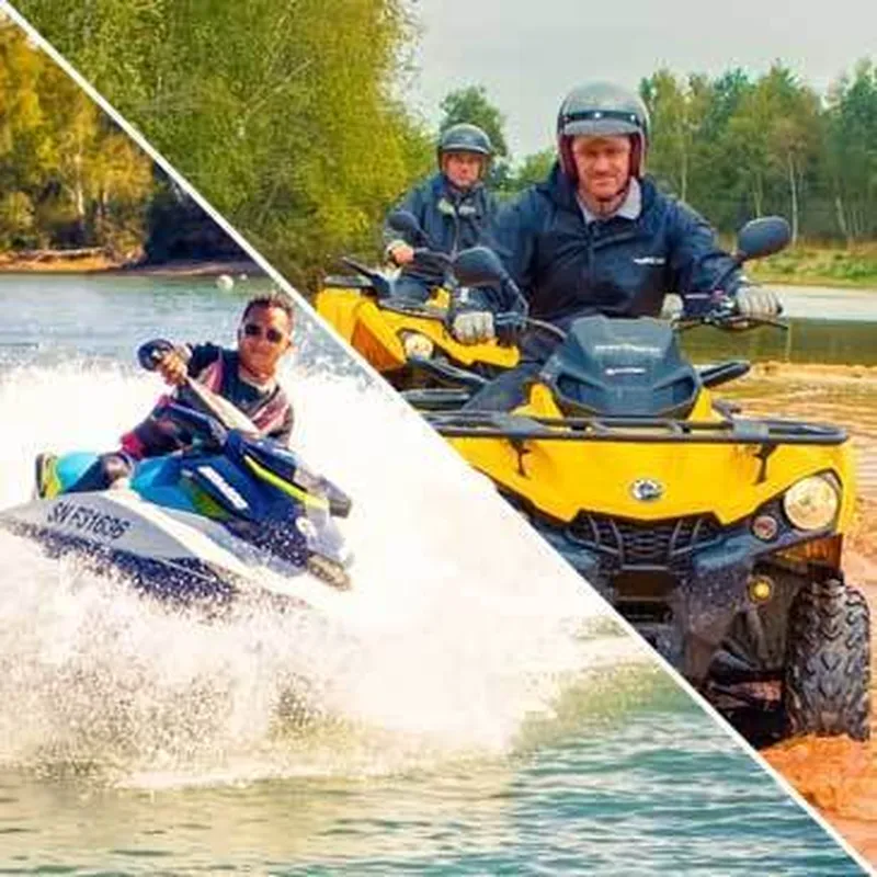 Randonnée en Quad  Jet Ski et Ski Nautique près de Nantes