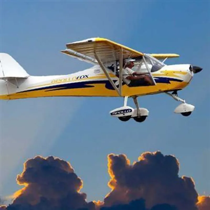 Baptême en ULM Multiaxe dans le Cantal