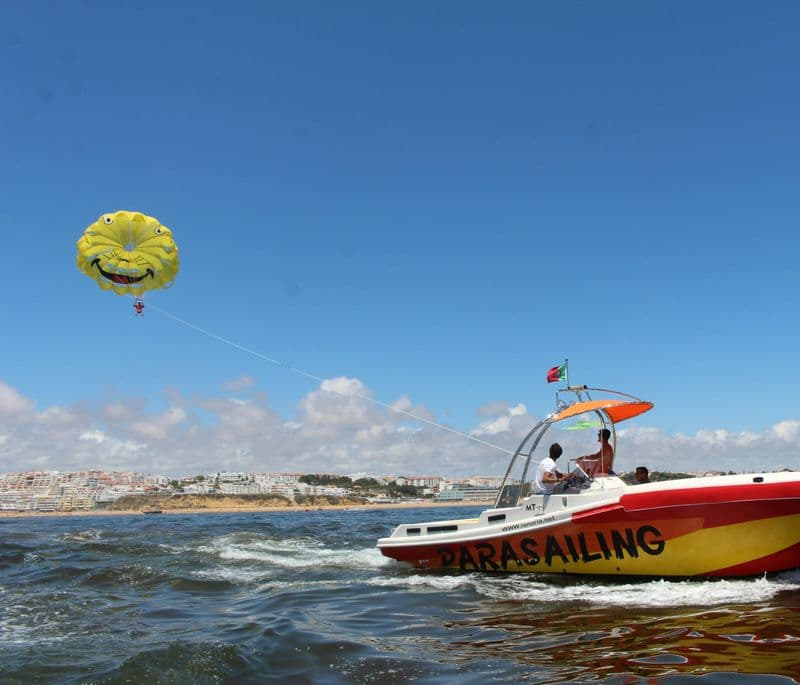 Albufeira : expérience en parachute ascensionnel