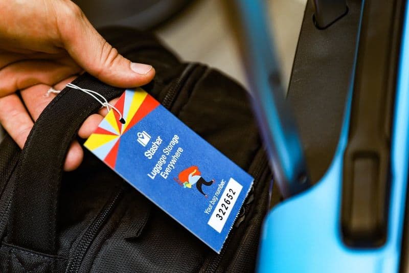 Madrid : Bagages sur la Plaza Mayor