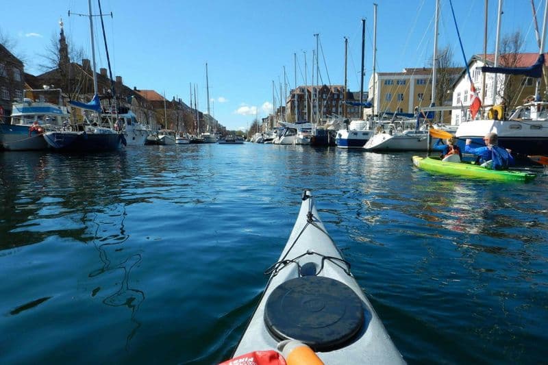Copenhague : Visite guidée du port en kayak