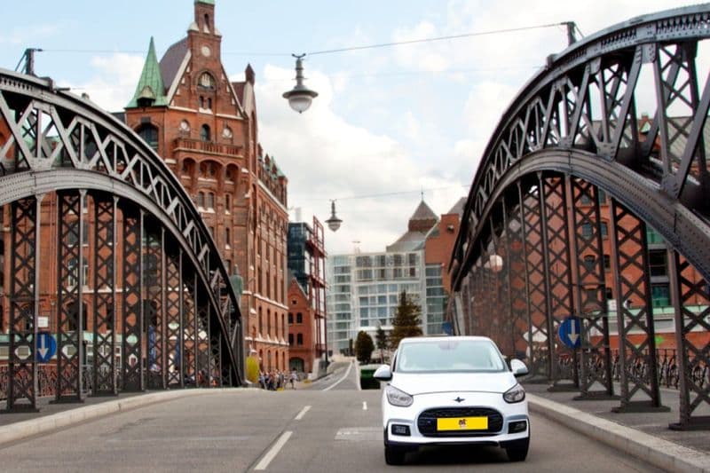 Transfert en taxi de l'aéroport de Hambourg au centre-ville