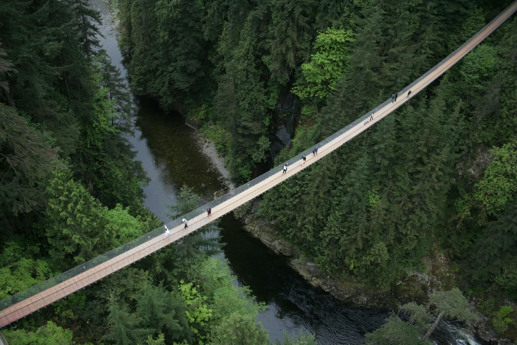 Vancouver : Parc du pont suspendu de Capilano et visite de la ville
