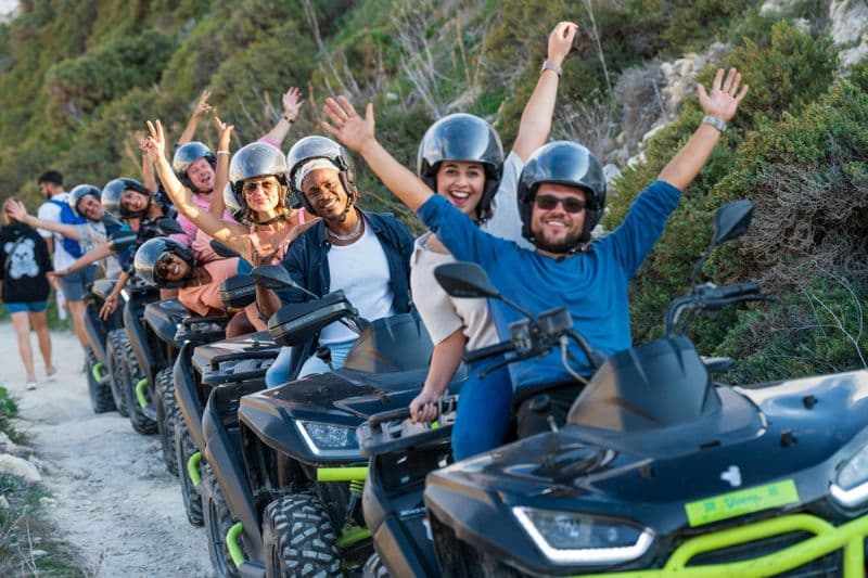 Gozo : Randonnée guidée en quad + transferts + excursion en bateau à Comino + déjeuner