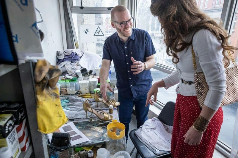Théâtre de l'Abbaye de Dublin : Visite des coulisses