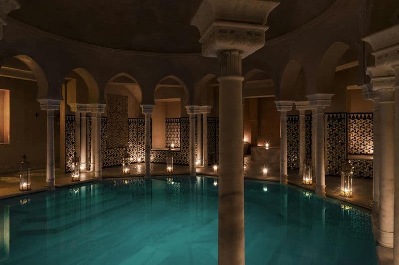 Hammam Al Ándalus Málaga avec massage & traitement aux pierres chaudes