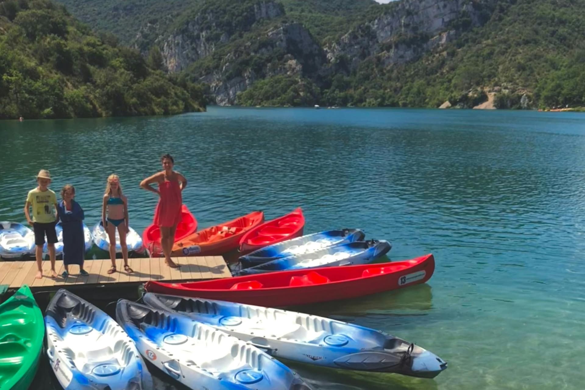 Gorges du Verdon : Location de kayak